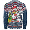 Sydney Roosters Sweatshirt Aussie Ugly Christmas For Die Hard Fan Supporters