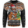 Wests Tigers Sweatshirt Aussie Ugly Christmas For Die Hard Fan Supporters