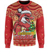 Redcliffe Dolphins Sweatshirt Aussie Ugly Christmas For Die Hard Fan Supporters