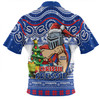 Newcastle Knights Zip Polo Shirt Aussie Ugly Christmas For Die Hard Fan Supporters