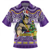Melbourne Storm Zip Polo Shirt Aussie Ugly Christmas For Die Hard Fan Supporters