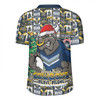 North Queensland Cowboys Rugby Jersey Merry Ugly Christmas Comic Style