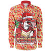 Redcliffe Dolphins Long Sleeve Shirt Merry Ugly Christmas Comic Style