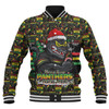Penrith Panthers Baseball Jacket Merry Ugly Christmas Comic Style