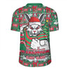 South Sydney Rabbitohs Rugby Jersey Merry Ugly Christmas Comic Style