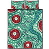 Australia Quilt Bed Set Aboriginal Dot Painting Artwork