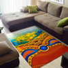 Australia Aboriginal Area Rug - Australia Kangaroo Sky