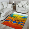 Australia Aboriginal Area Rug - Australia Kangaroo Sky