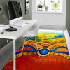 Australia Aboriginal Area Rug - Australia Kangaroo Sky