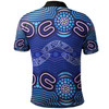 Australia Aboriginal Inspired Polo Shirt - Boomerangs And Dot Painting Art Ver02