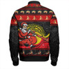 Australia Bomber Jacket Ripper Aboriginal Christmas Down Under