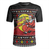 Australia Rugby Jersey Aboriginal Didgeridoo Santa Christmas