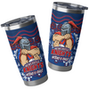 Newcastle Knights Tumbler Aboriginal Inspired Tough Fan Rugby For Life