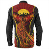 Australia Long Sleeve Shirt Aboriginal Kangaroo Spirit Dreaming