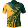 Australia Polo Shirt - Australian Kangaroo & Patterns