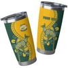 Australia Wallabies Tumbler Custom Go Wallabies Aboriginal Inspired Jersey