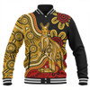Australia Baseball Jacket Aboriginal Kangaroo Journey