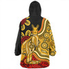 Australia Snug Hoodie Aboriginal Kangaroo Journey