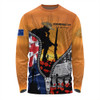 Australia Long Sleeve T-shirt Lest We Forget Honoring Our Heroes On Remembrance Day