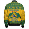 Australia Bomber Jacket Scorching Australia Christmas Green