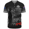 Australia Baseball Shirt Sunset Of Sacrifice And Remembrance Day Honor
