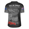 Australia Rugby Jersey Sunset Of Sacrifice And Remembrance Day Honor