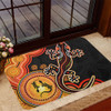 Australia Doormat Aboriginal Lizard Dreaming Outback