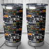 Penrith Panthers Tumbler Team Of Us Die Hard Fan Supporters Comic Style