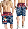 Sydney Roosters Men Short - Aboriginal Inspired Tough Fan Rugby For Life