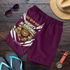Queensland Maroons Men Short - Custom State Of Origin 2024 Passionate Fan Born To Win Ver 2
