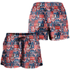 Sydney Roosters Women Shorts - Team Of Us Die Hard Fan Supporters Comic Style