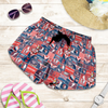 Sydney Roosters Women Shorts - Team Of Us Die Hard Fan Supporters Comic Style