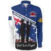 Australia Long Sleeve Shirt Australian Heroes Remembrance Day Tribute