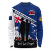 Australia Long Sleeve T-shirt Australian Heroes Remembrance Day Tribute