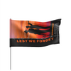 Australia Flag Parade We Shall Not Forget We Will Remember Them