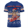 Australia T-Shirt Merry Christmas Mate Surf's Up Santa