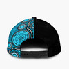 Australia Cap Aboriginal Indigenous Dot Painting