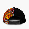 Australia Cap Aboriginal Indigenous Dot Painting
