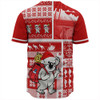 Australia Baseball Shirt Koala Wonderland Christmas