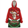 Australia Snug Hoodie Holiday Kangaroo Merry Christmas