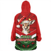 Australia Snug Hoodie Holiday Kangaroo Merry Christmas