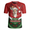 Australia Rugby Jersey Holiday Kangaroo Merry Christmas