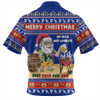Australia Hawaiian Shirt Merry Christmas, Grilling Santa With Barbecue And Beer