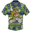 Canberra Raiders Hawaiian Shirt Championâ€™s Pride Comic Style