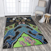 Australia Area Rug Turtle’s Journey Through Dreamtime