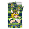Canberra Raiders Bedding Set Champion’s Pride Comic Style