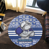 Canterbury-Bankstown Bulldogs Round Rug Champion’s Pride Comic Style