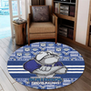 Canterbury-Bankstown Bulldogs Round Rug Champion’s Pride Comic Style