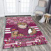Queensland Maroons Area Rug Champion’s Pride Comic Style