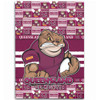 Queensland Maroons Area Rug Champion’s Pride Comic Style